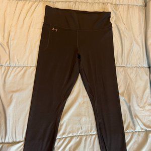 Womens Under Armour Fitted Ankle Leggings